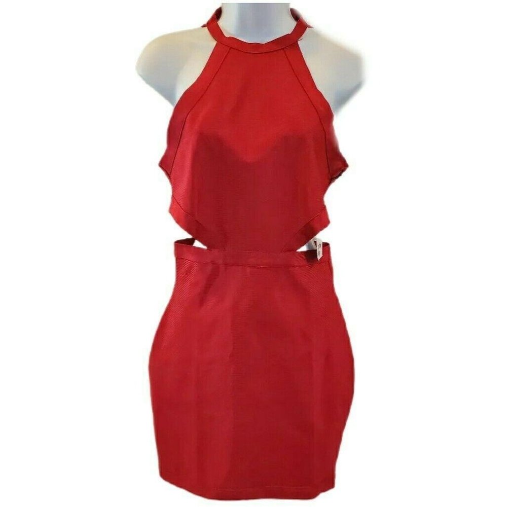 by the way. X Revolve Jill Halter Red Cut Out Body